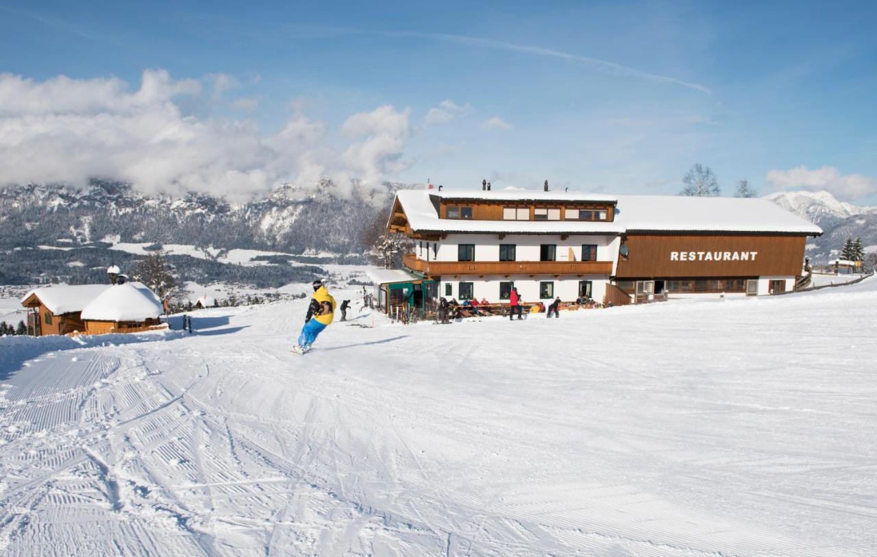 Alpengasthof Hirschberg サンクト・ジョアン・イン・チロル エクステリア 写真